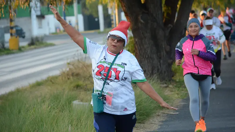 Cada persona corre a su estilo. 